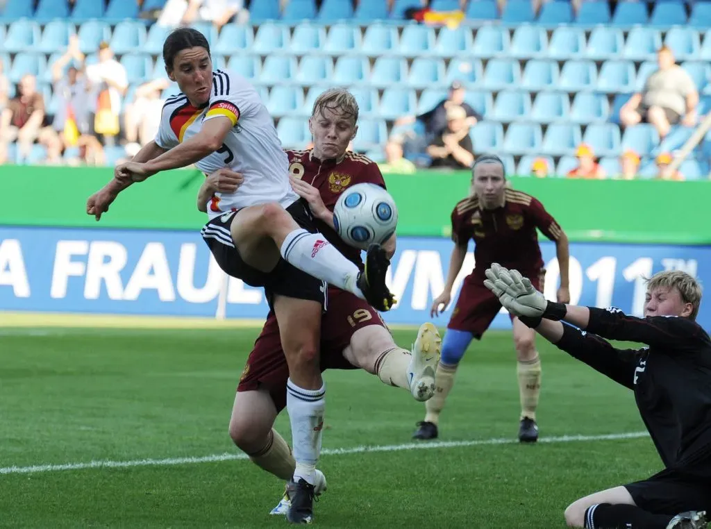 Birgit Prinz, gran capitan de Alemania (IMAGO)