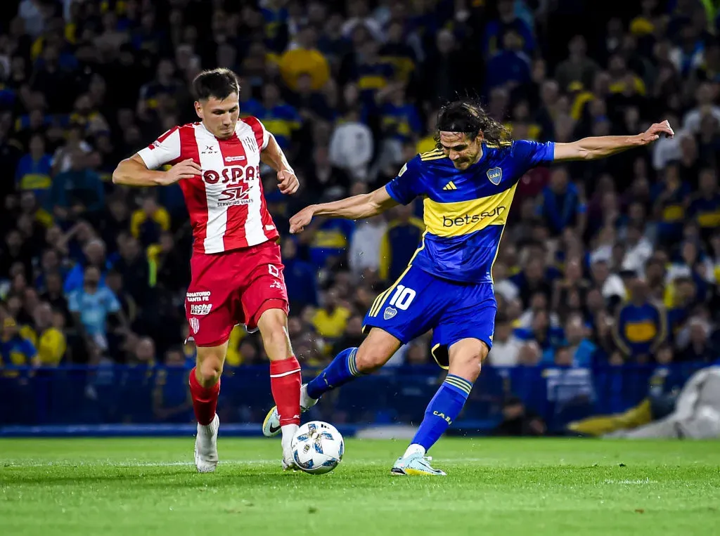 Edinson Cavani será la clave de Boca ante Fluminense. (Getty)