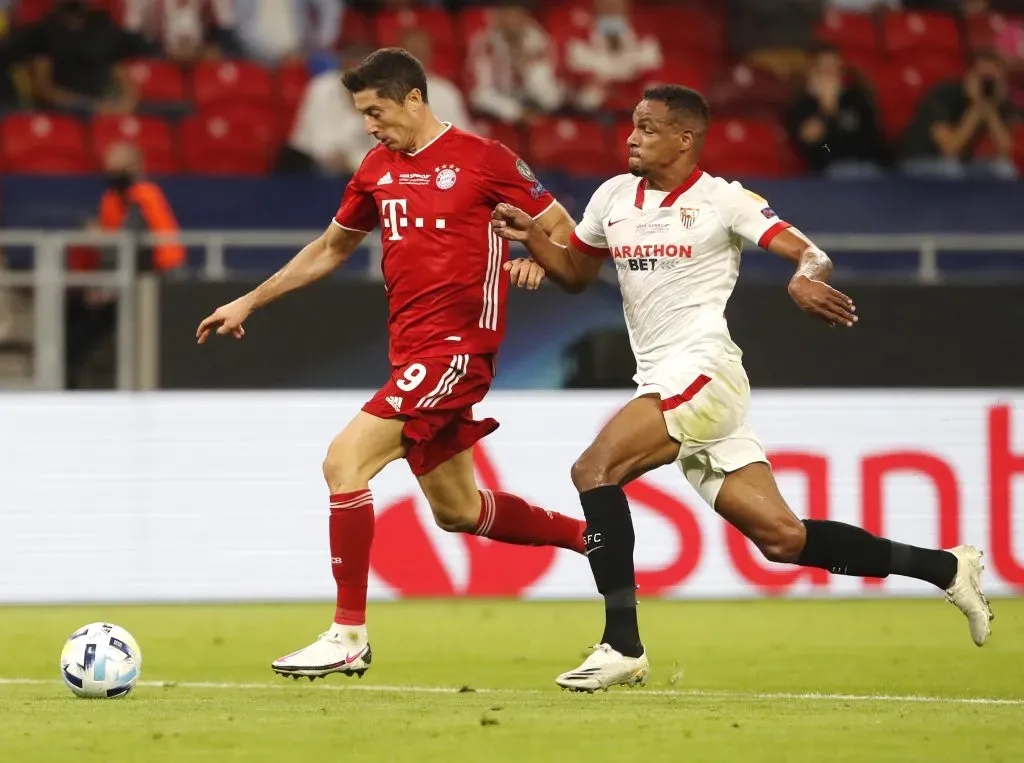 (Photo by Bernadett Szabo – Pool/Getty Images – Lewandowski e Fernando