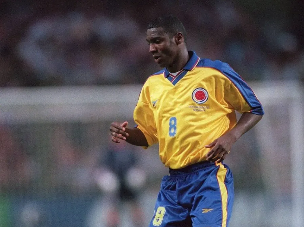 Harold Lozano jugó con Colombia los mundiales de 1994 y 1998 (Getty Images)