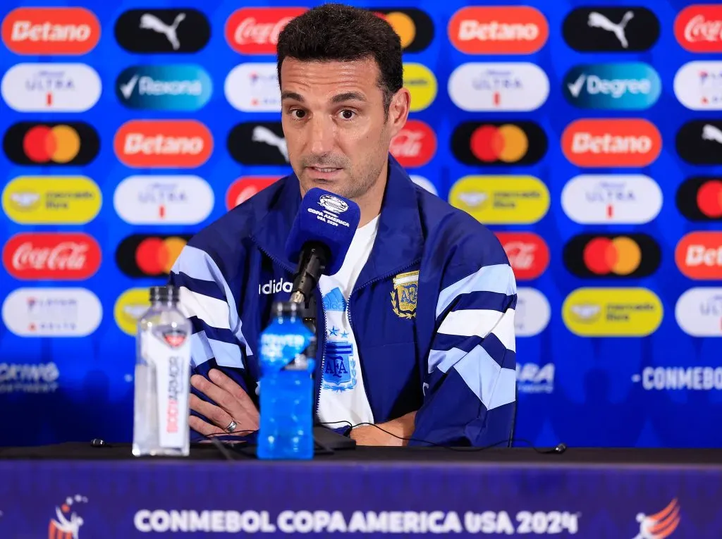 Lionel Scaloni, técnico de Argentina.  (Photo by Buda Mendes/Getty Images)