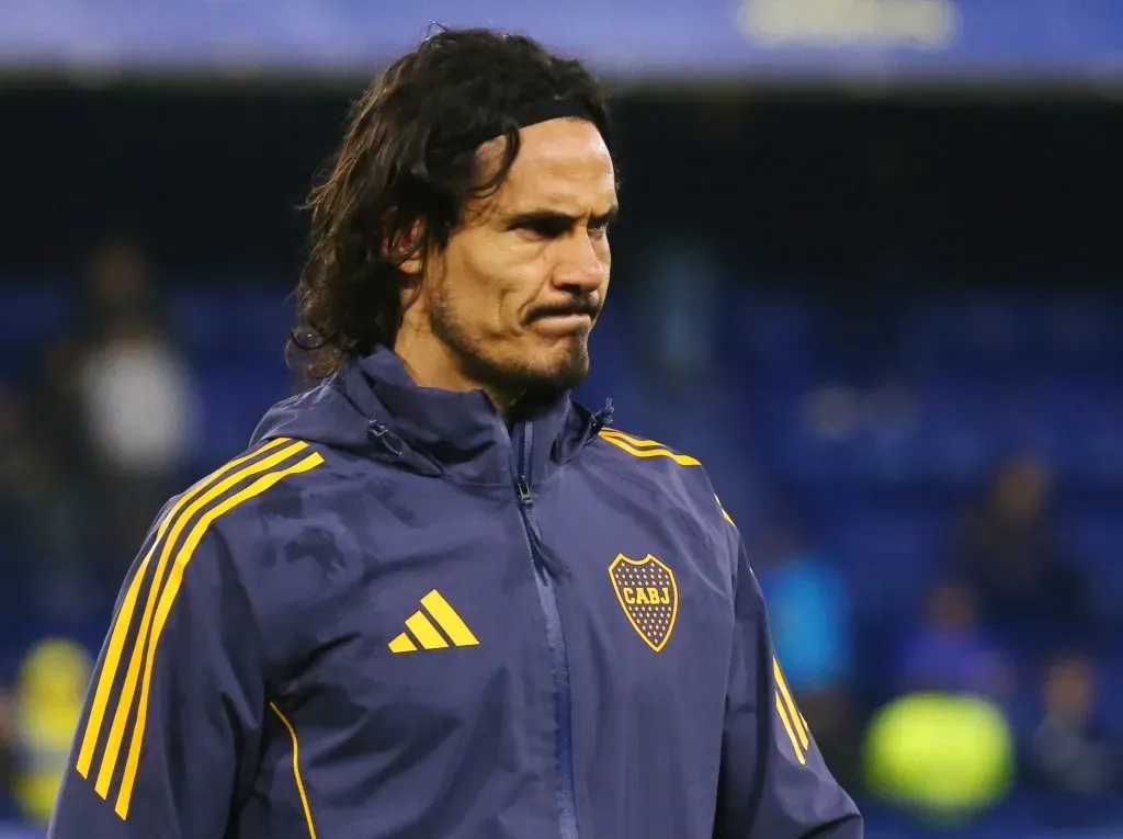 Edinson Cavani en Boca (Getty Images)