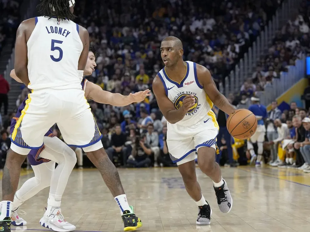Chris Paul, la nueva estrella de Golden State Warriors esta temporada (Getty Images).