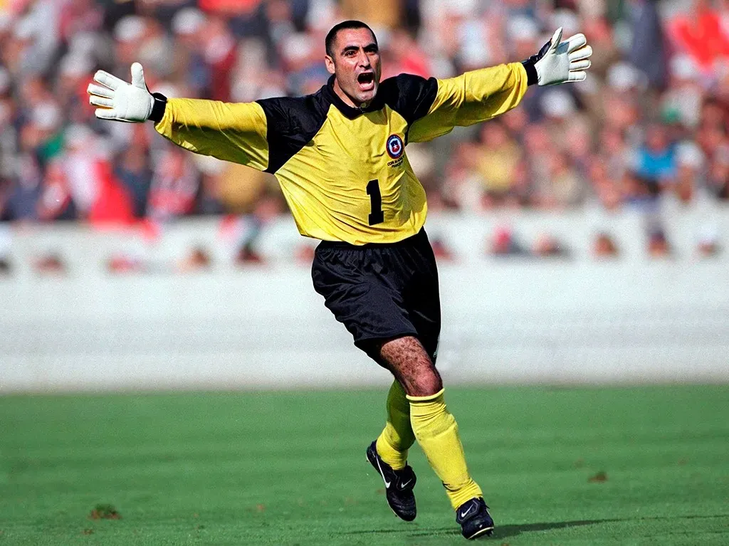 Nelson Tapia en el Mundial del 98