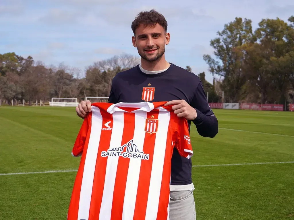 Estudiantes presentó a Boselli. (Foto: Prensa Estudiantes).