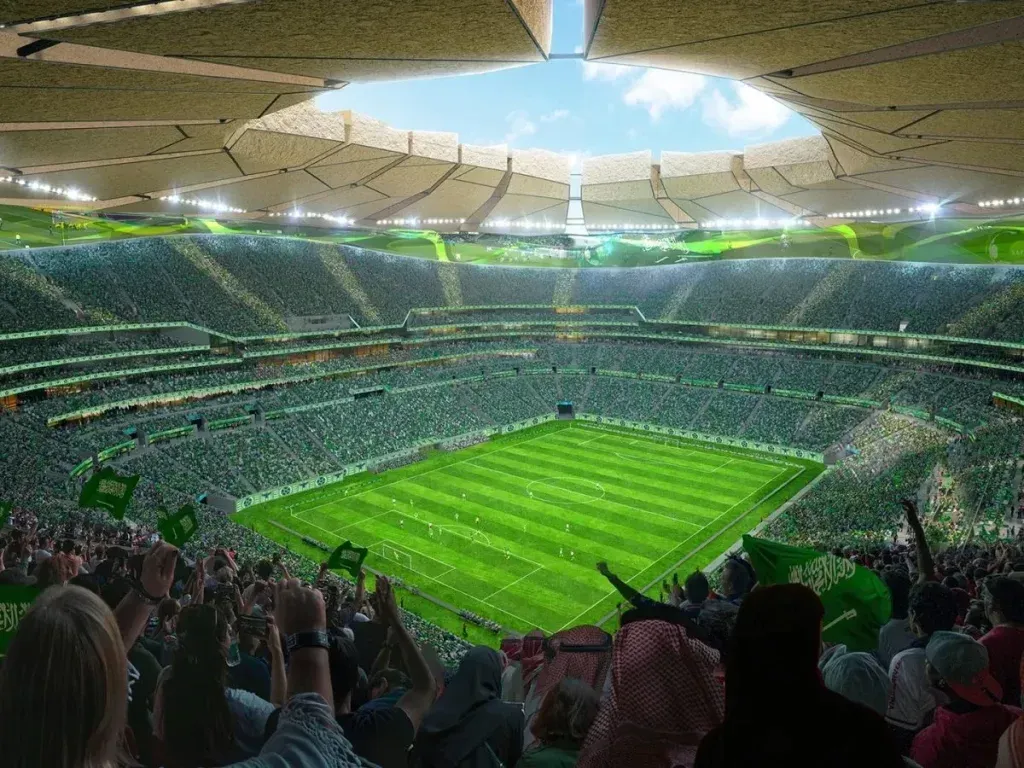 Así será el Estadio King Salman. (Foto: Populous)