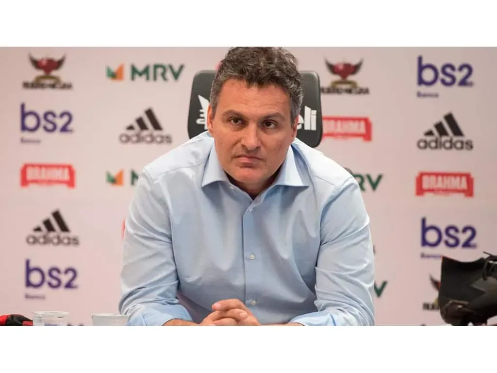 Spindel foi “rebatido” por PVC – (Foto: Alexandre Vidal / Flamengo).