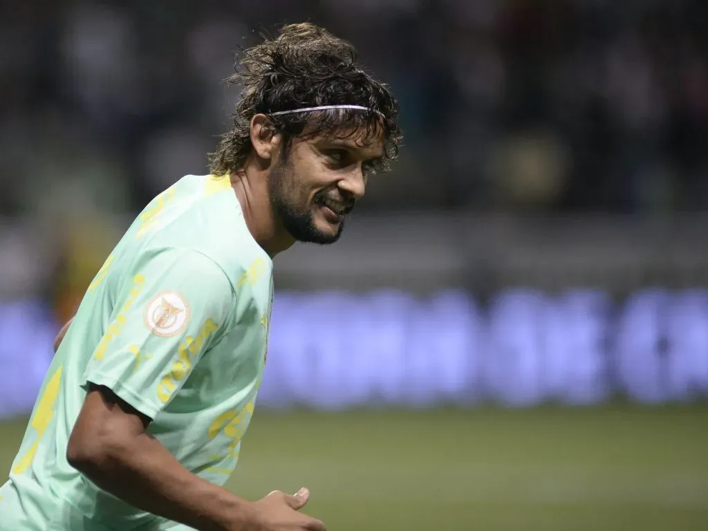 Gustavo Scarpa em sua passagem pelo Palmeiras em 2022. Foto: Alan Morici/AGIF