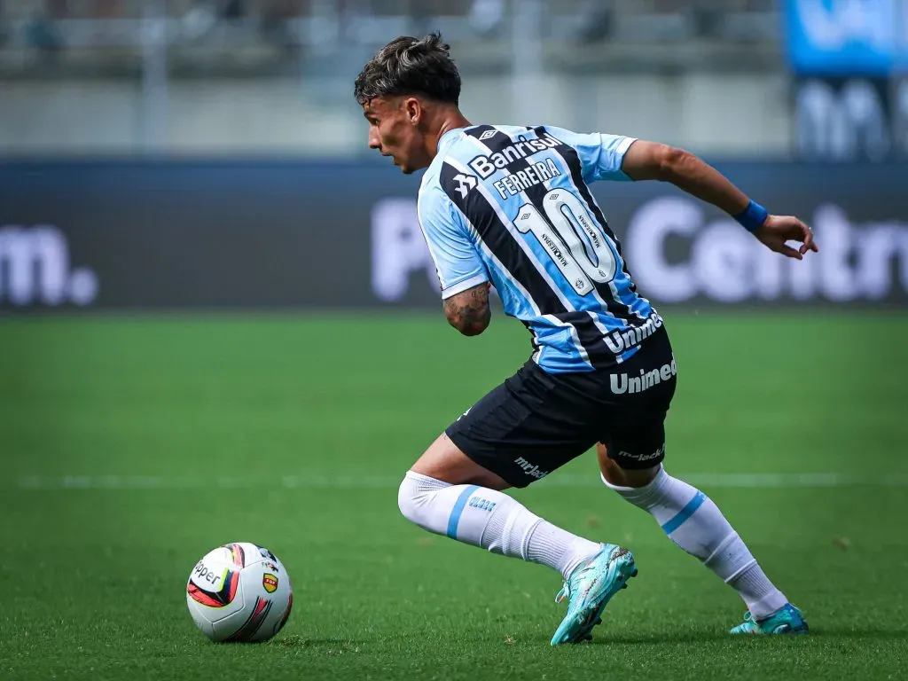 Ferreirinha pelo Grêmio. Foto: Maxi Franzoi/AGIF