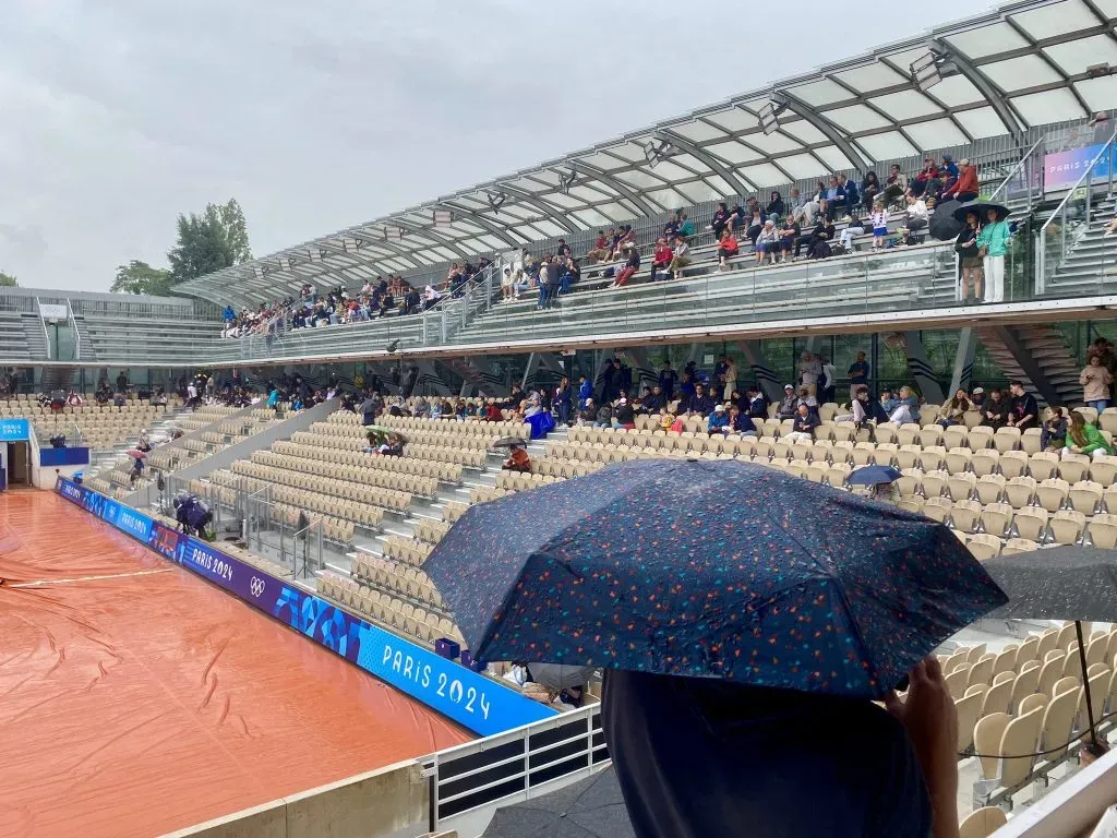 Las lluvias en París paralizan el desarrollo de los Juegos Olímpicos. / IMAGO.