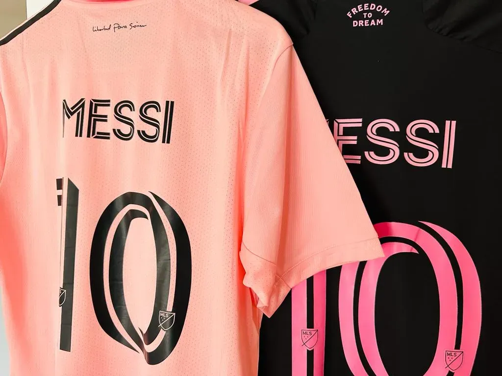 Messi’s jersey design for Inter Miami
