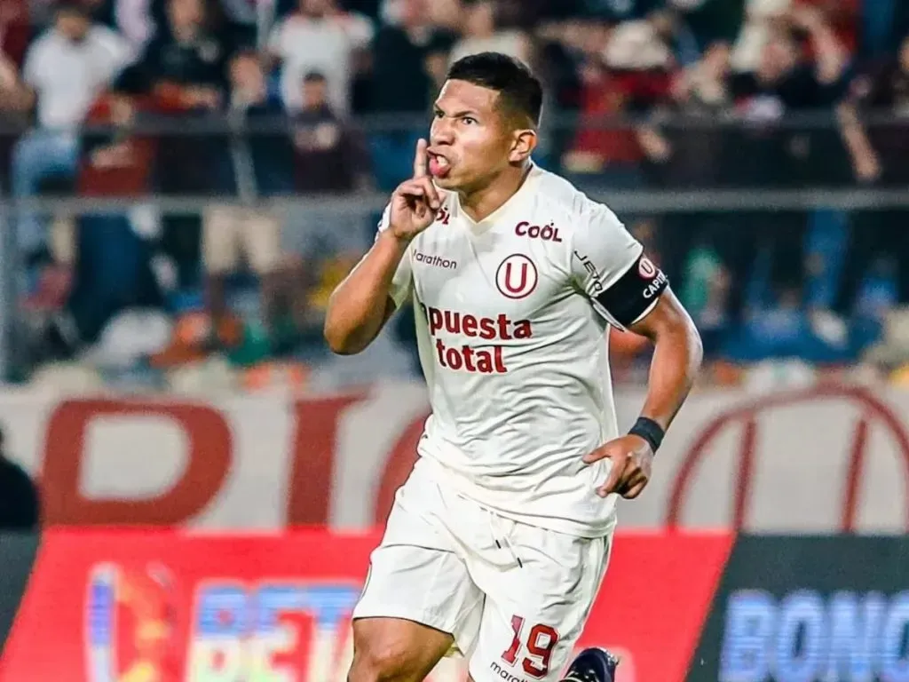 Edison Flores en Universitario de Deportes. (Foto: Liga 1).