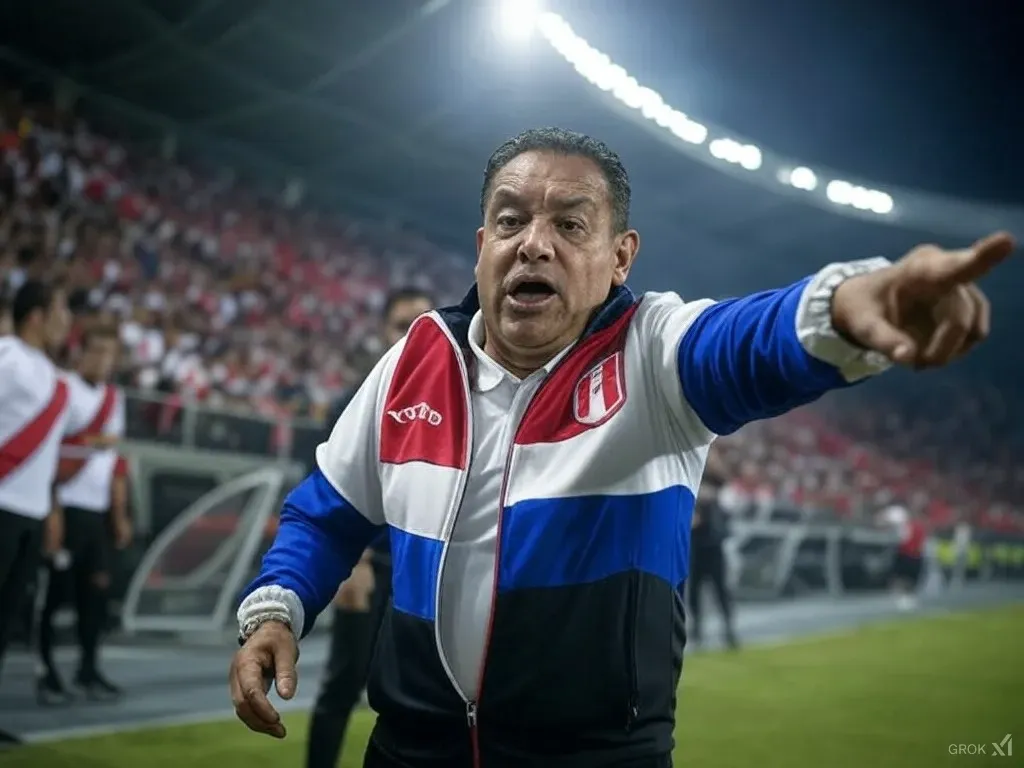 Al no saber el nombre del nuevo técnico especulamos con el nuevo técnico. (Foto: Imagen generada por Grok IA).