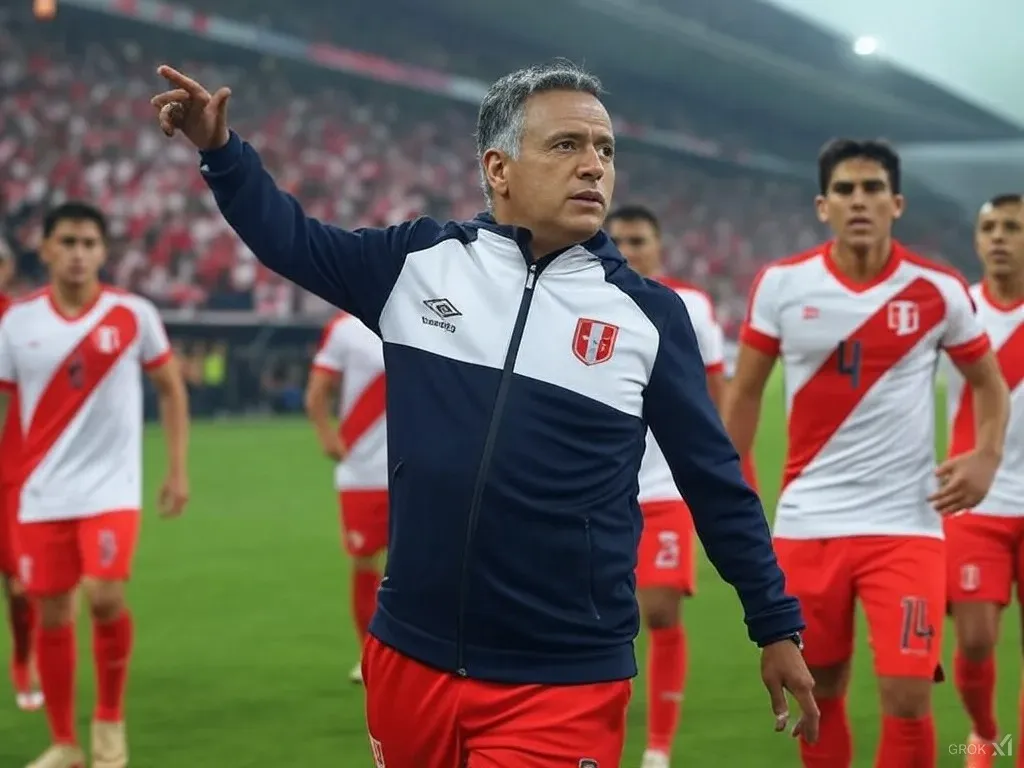 Al no saber el nombre del nuevo técnico especulamos con el nuevo técnico. (Foto: Imagen generada por Grok IA).