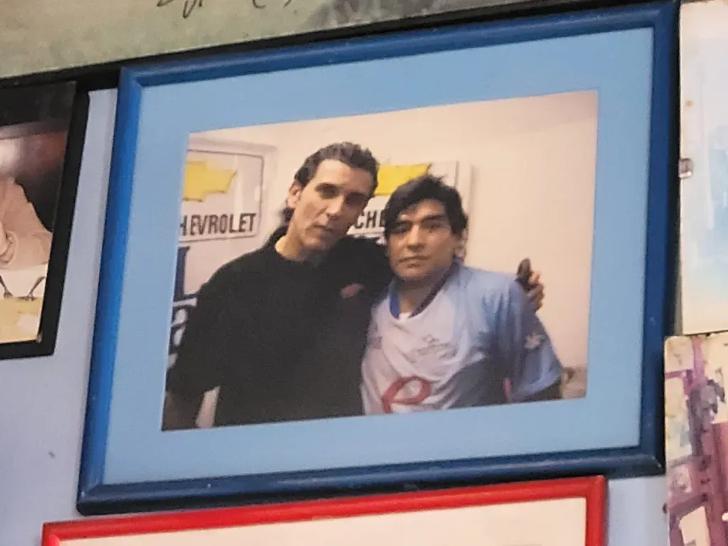 Gustavo Zevallos conoció a Diego Maradona.