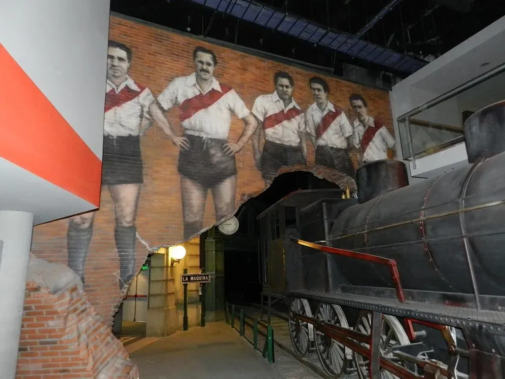 La Máquina tiene su homenaje en el Museo. (Prensa River)