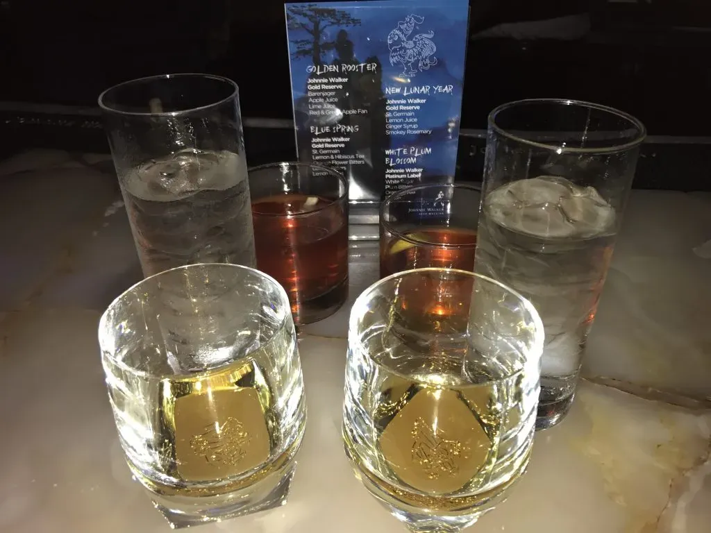 Así se debe tomar un buen vaso de  Johnnie Walker Blue Label. | Foto: Archivo.