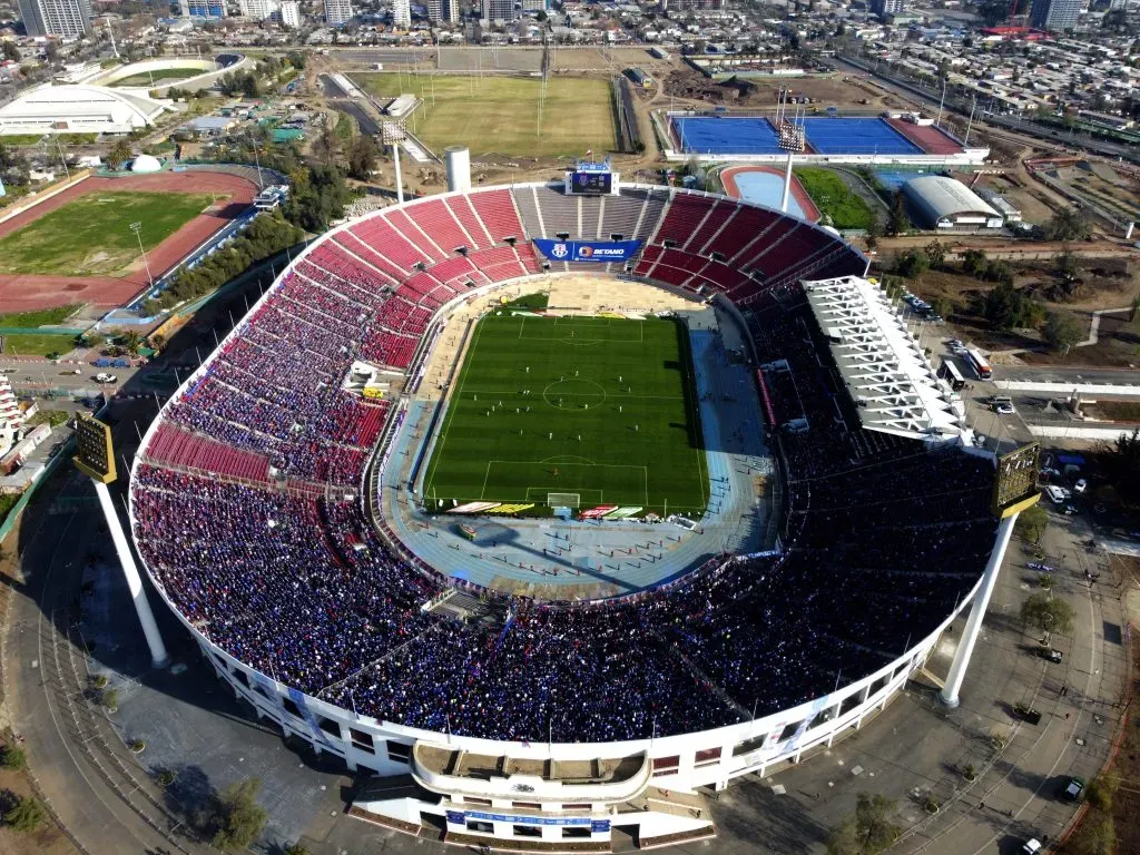 Los azules no tendrán libertad con el nuevo Parque Estadio Nacional. Foto: Juan Eduardo Lopez/Photosport