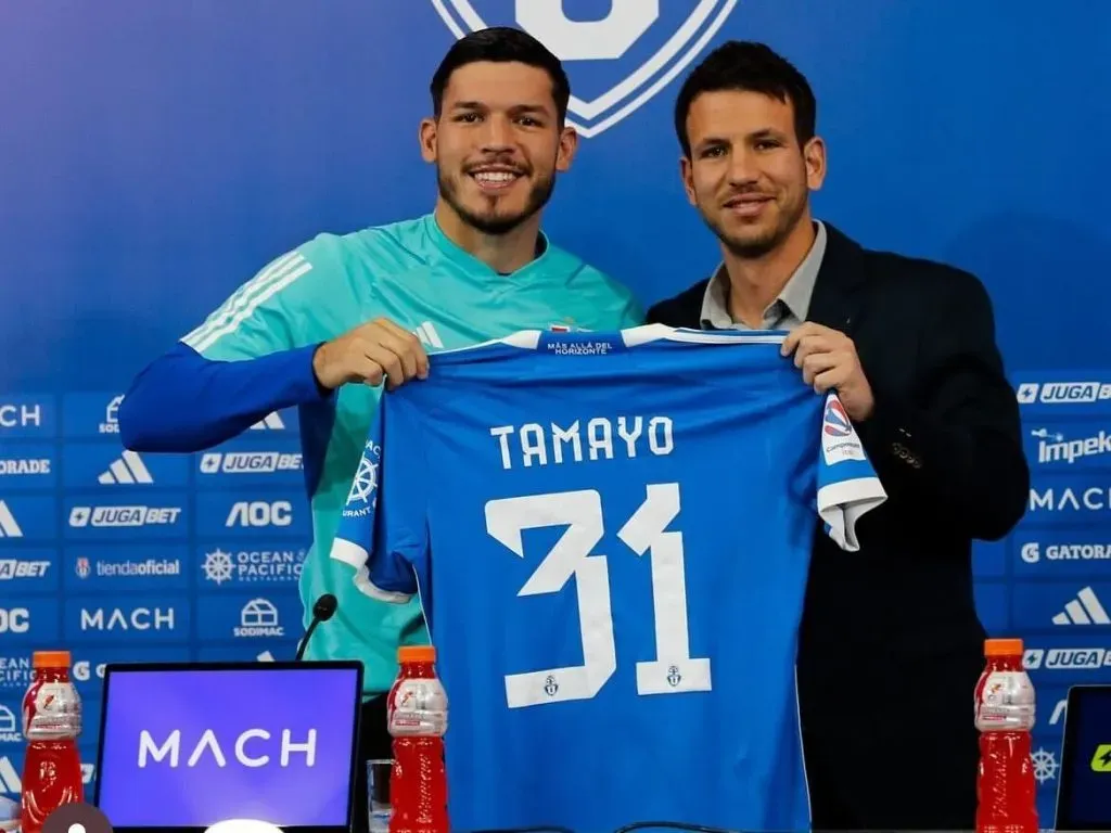 Bianneider Tamayo ocupará la camiseta dorsal 31 de U de Chile. Foto: U de Chile