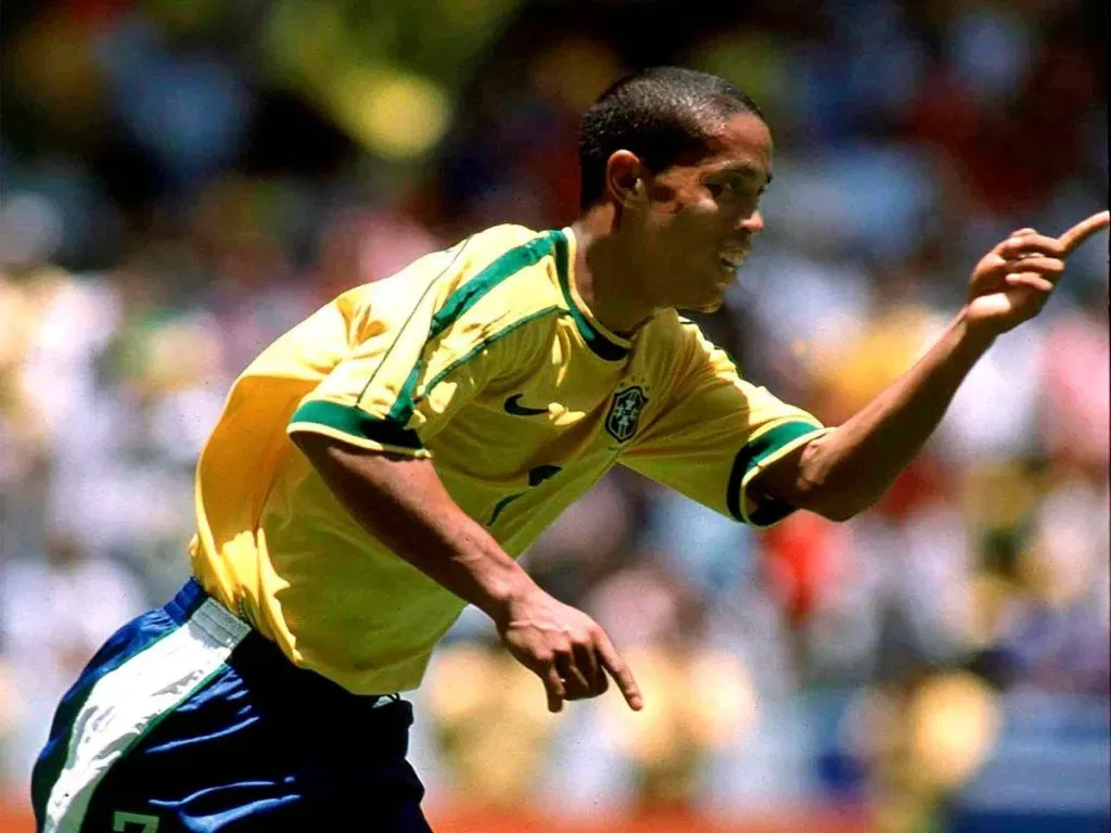Ronaldinho cuando joven jugó contra Chile en Ovalle