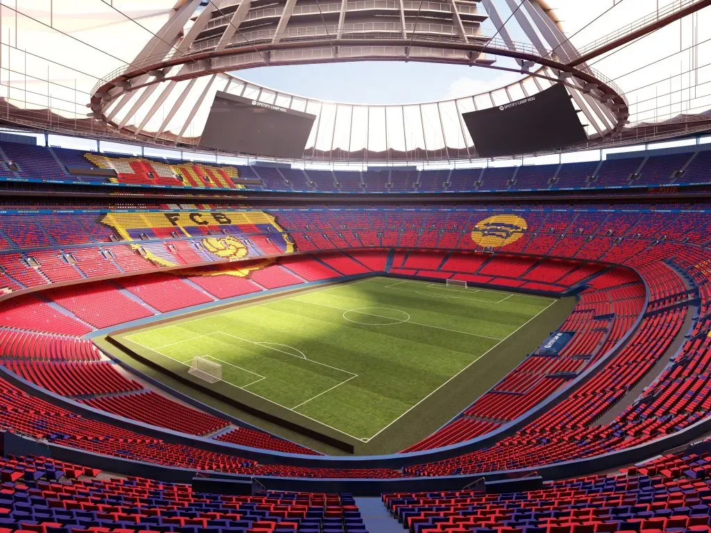 El monstruoso estadio nuevo de Barcelona