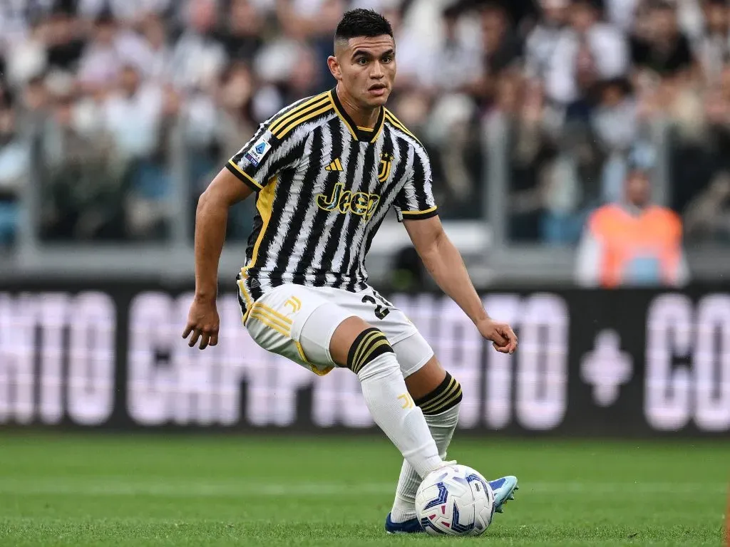 Carlos Alcaraz com a camisa da Juventus. Foto: IMAGO / Gribaudi/ImagePhoto