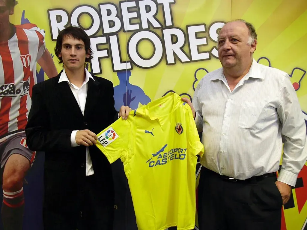 Flores fue presentado en Villarreal en mediados de 2008. (Foto: IMAGO).