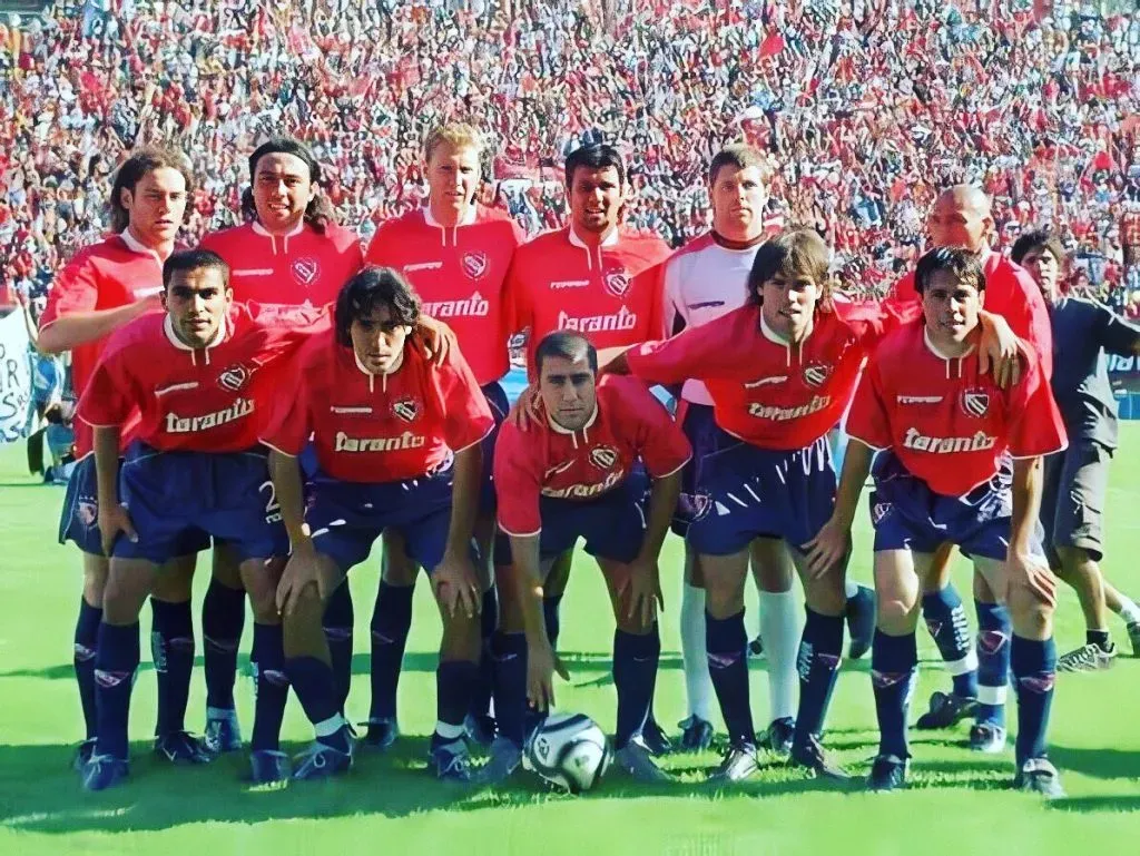 Independiente fue campeón del Apertura 2002 tras ganarle 3 a 0 a San Lorenzo en el Nuevo Gasómetro. (Foto: Prensa Independiente).