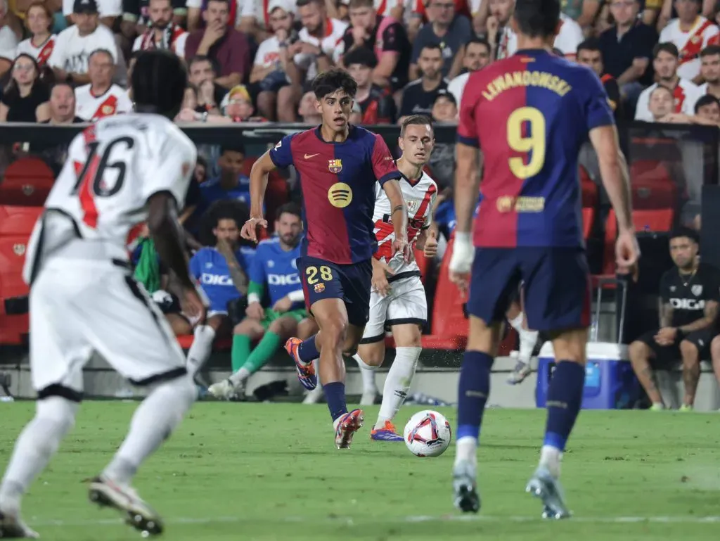 Marc Bernal pelo Barcelona. Foto: Imago