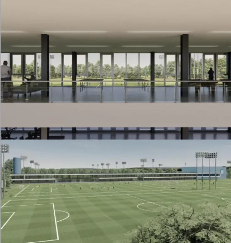 El render que presentó Racing a través de su web oficial.