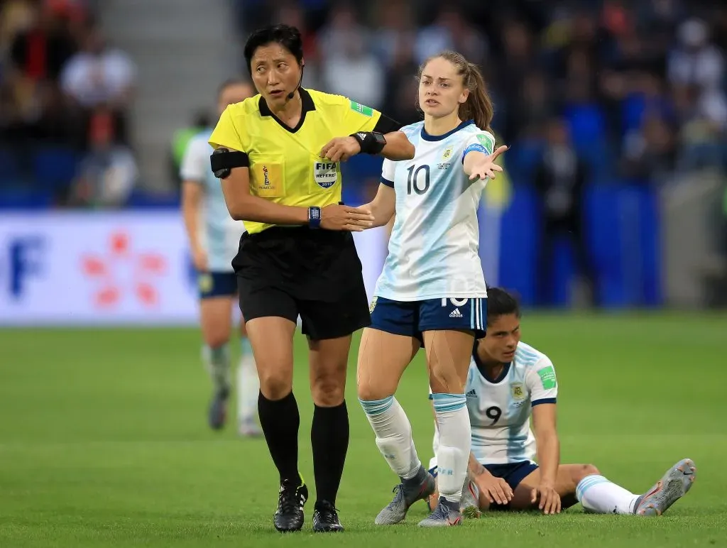 Banini fue capitana de Argentina en el Mundial de Francia 2019 | Foto: Getty