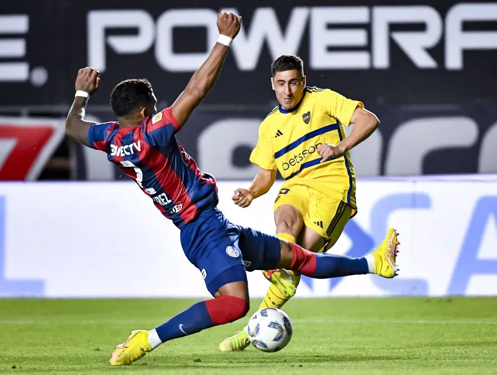 Merentiel puso el 1 a 0 contra San Lorenzo. (Foto: Getty Images)