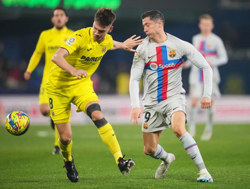 Robert Lewandowski en Barcelona. (Foto: Getty)