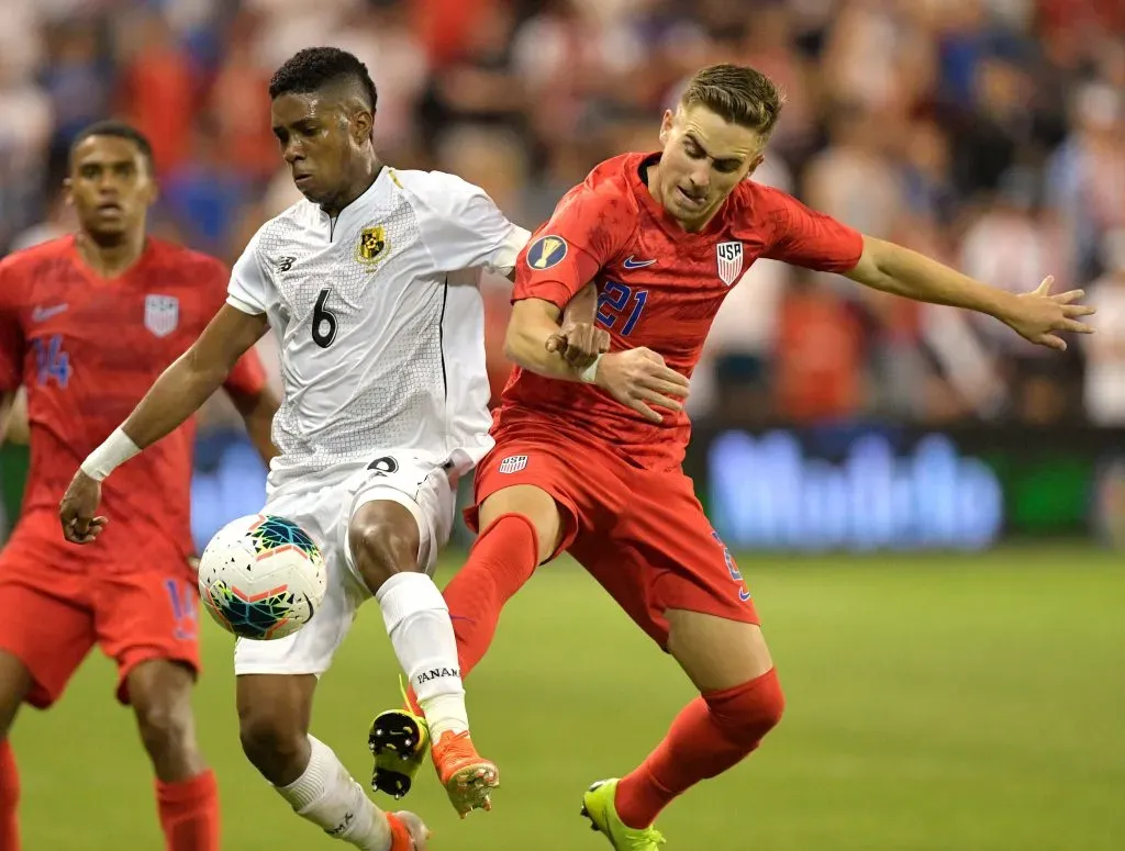 Panamá enfrentando a Estados Unidos en la Copa Oro 2019 (Getty)