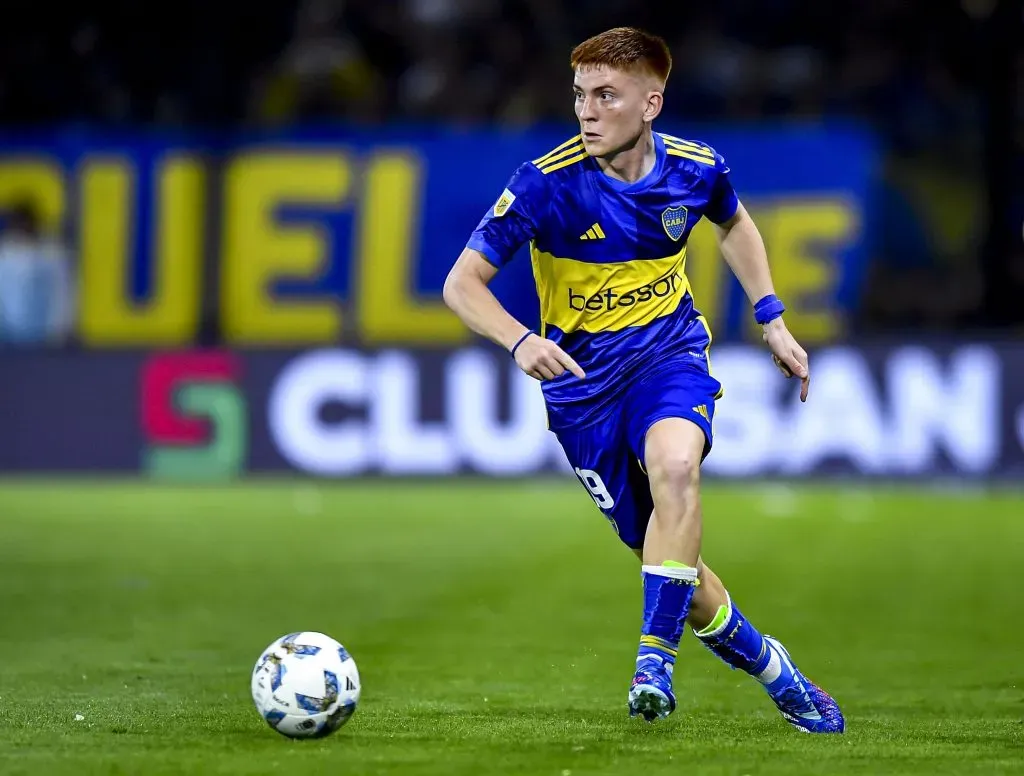 Valentín Barco se fue Boca con apenas 19 años. (Foto: Getty).
