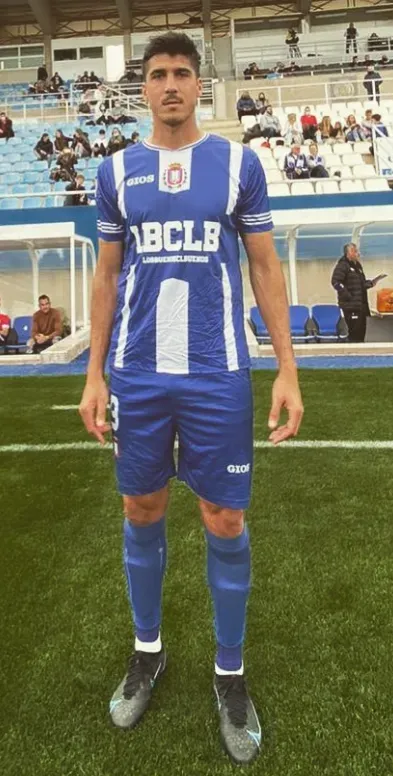 Bruno estuvo en el Lorca Deportiva de España. (Foto: @volpi.bruno).