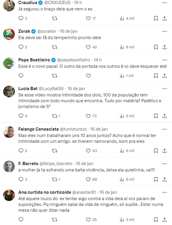 Internautas comentam sobre suposto romance entre Edu Guedes e Ana Hickmann - Foto: Twitter