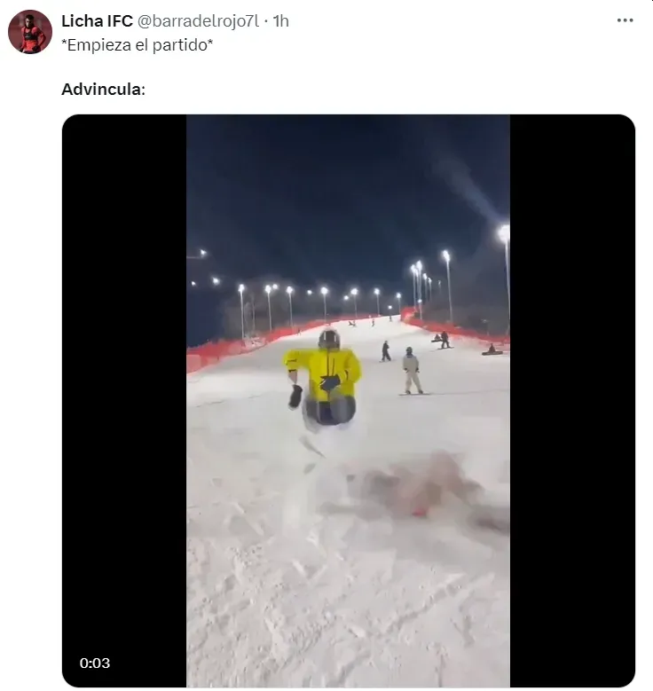 Luis Advíncula víctima de memes tras expulsión. (Foto: Captura de X)