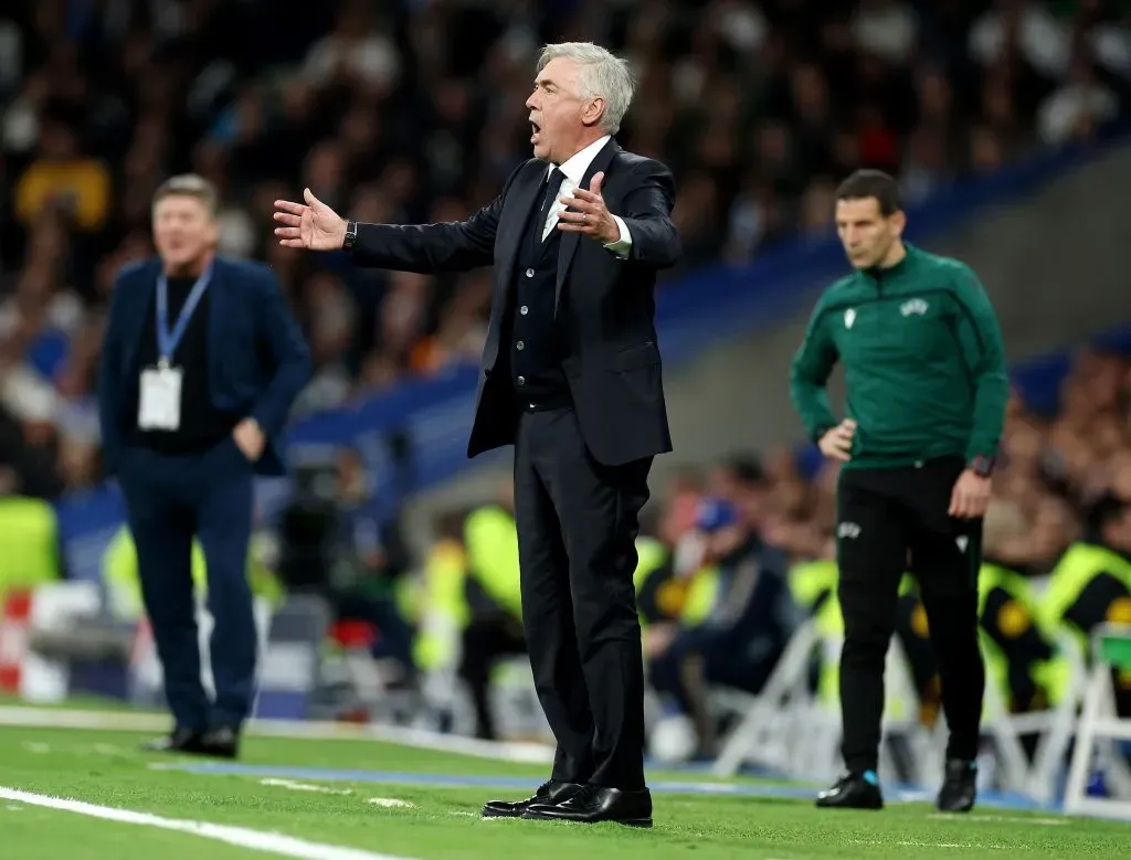 Carlo Ancelotti, técnico merengue. (Photo by Florencia Tan Jun/Getty Images)