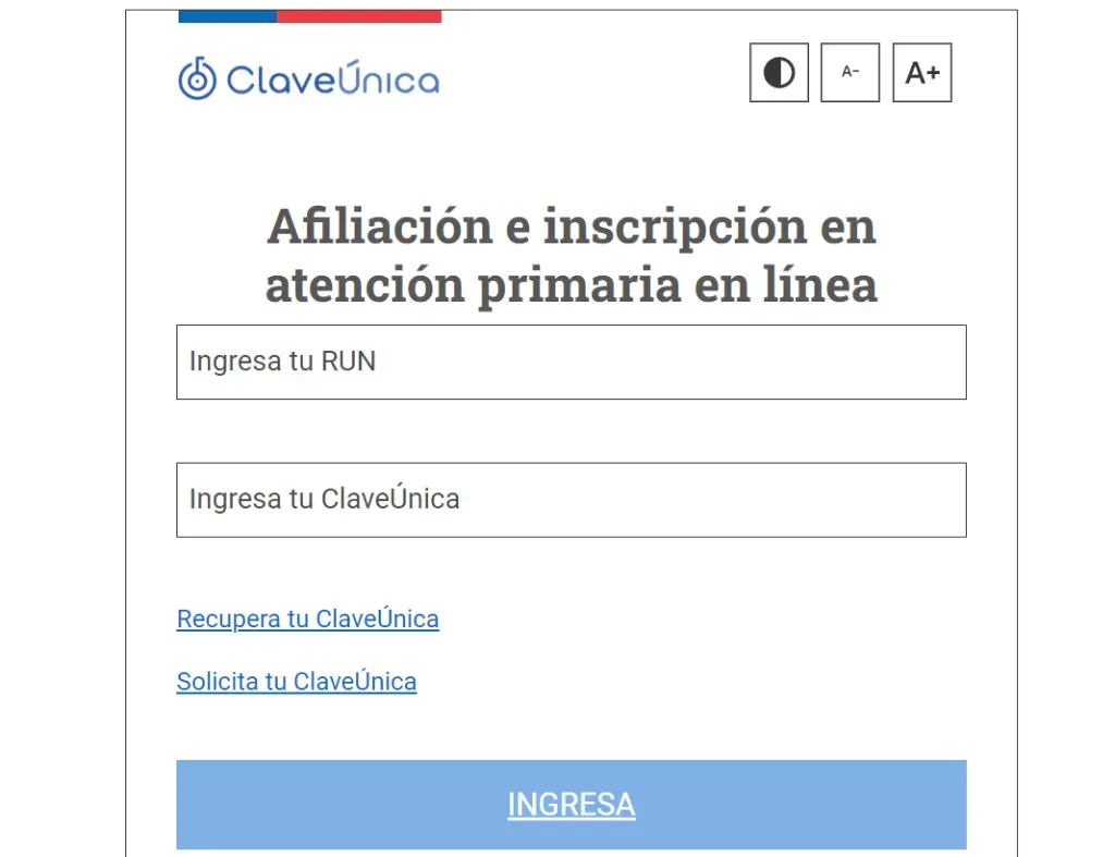 Afiliación a Fonasa