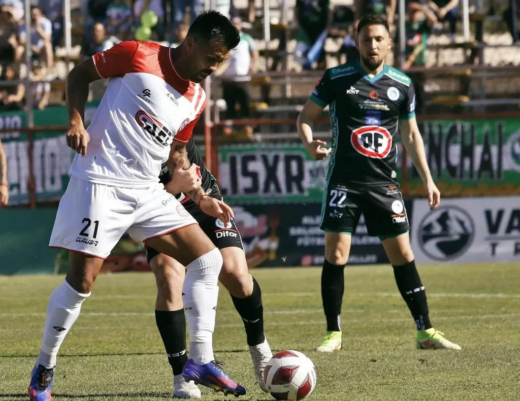 San Felipe apenas logró clasificar a la liguilla de la Primera B por la diferencia de goles. | Foto: Unión San Felipe.
