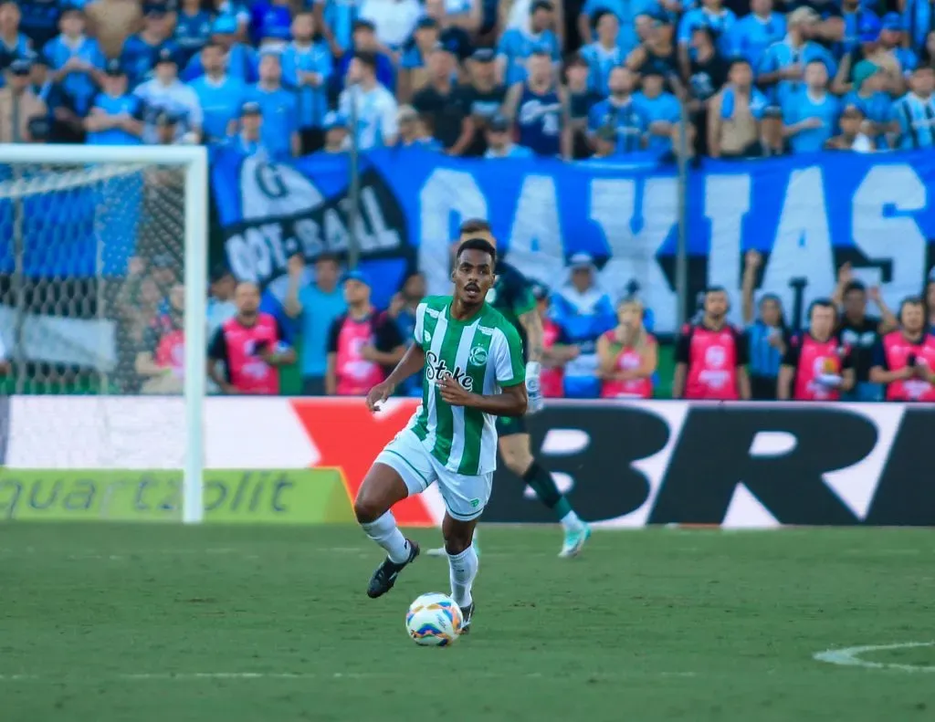 Caíque no Estádio Alfredo Jaconi em partida entre Juventude e Grêmio, pela final do Campeonato Gaúcho, no dia 30/03/2024.