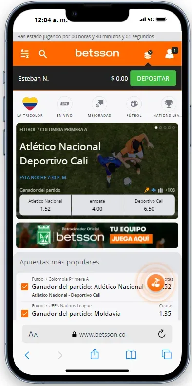 Betsson opiniones app