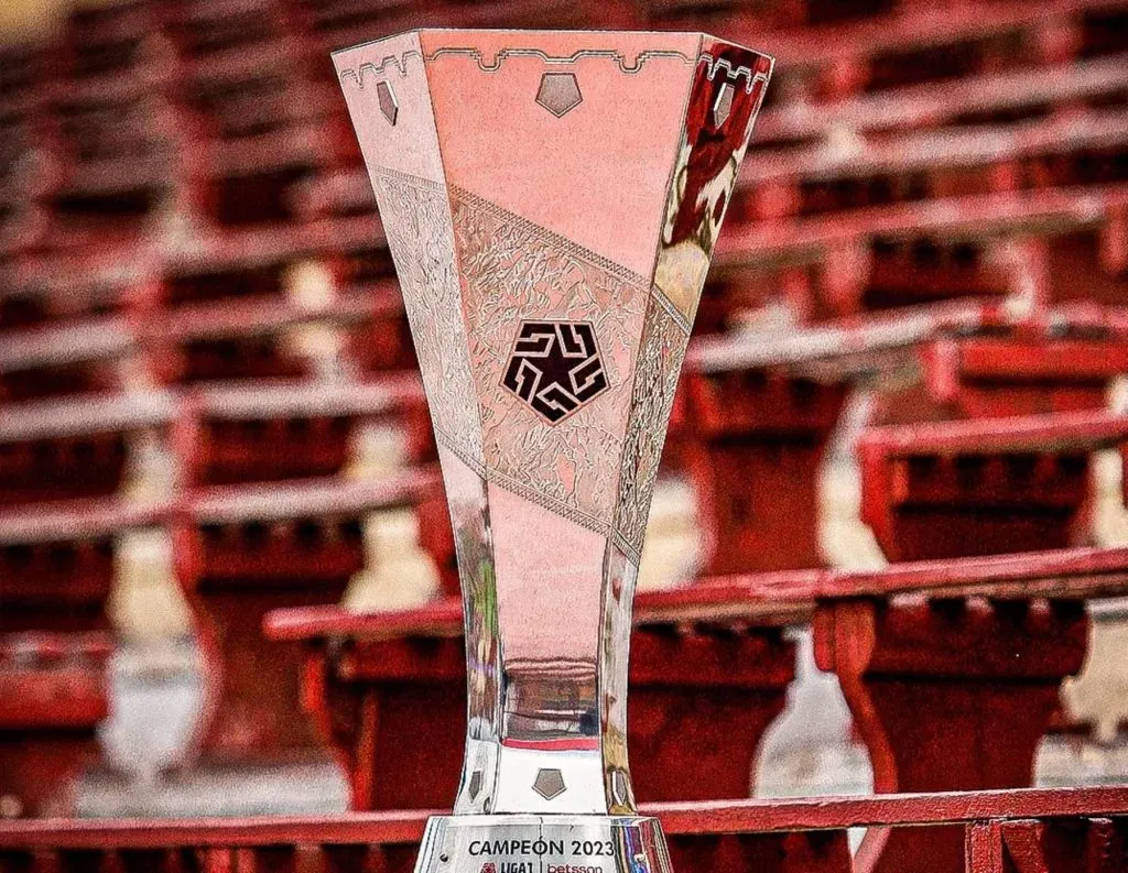 Trofeo oficial de la Liga 1 en Perú. (Foto: Liga 1).