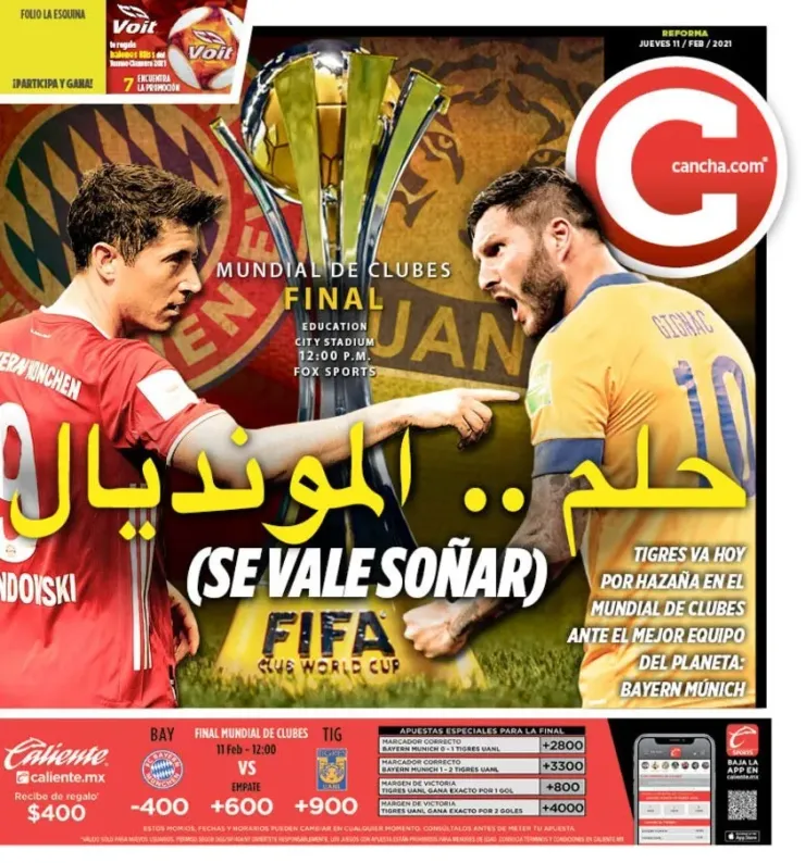 Portada de Cancha