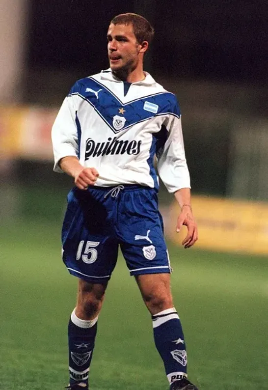 Sebastián Gallego Méndez en Vélez Sarsfield.  (Matthew Ashton/EMPICS via Getty).