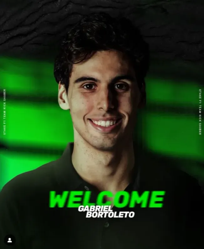 La gráfica de bienvenida. (Captura Stake F1 Sauber Kick).