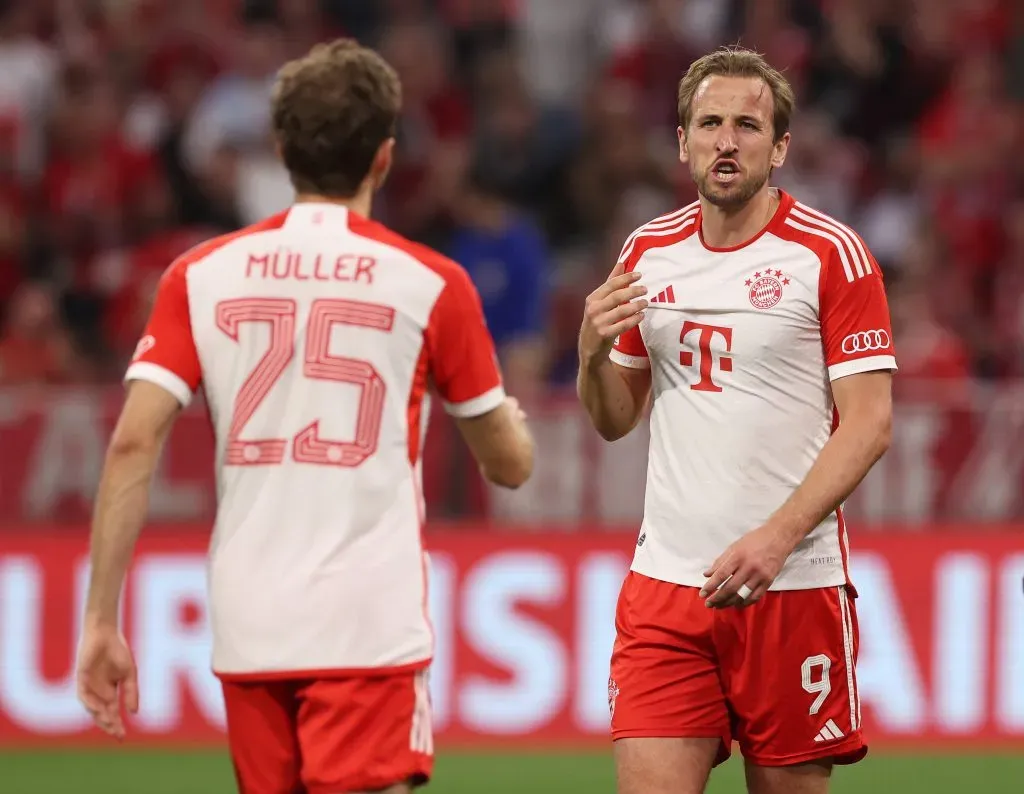 Harry Kane of Bayern Munich. (Photo by Alexander Hassenstein/Getty Images)