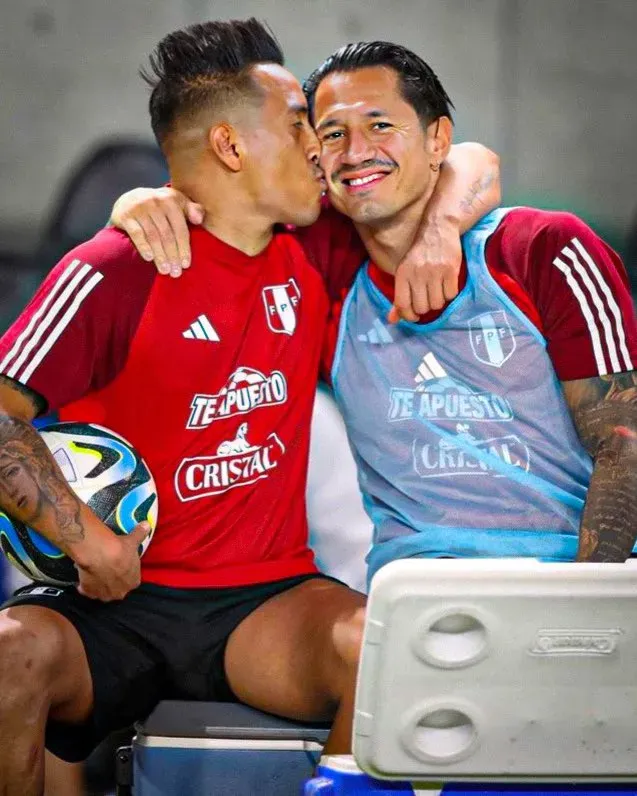 Gianluca Lapadula y su amistad con Christian Cueva. (Foto: FPF).
