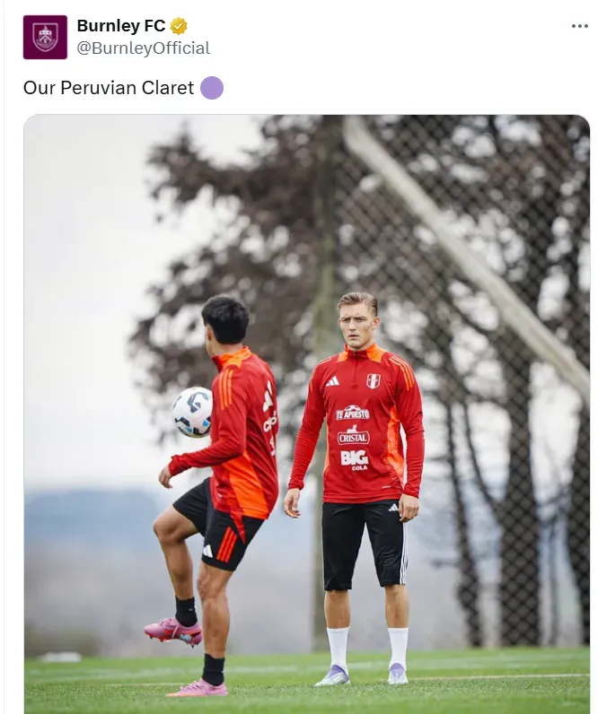 Sonne entrenando con Perú. (Foto: Selección Peruana)